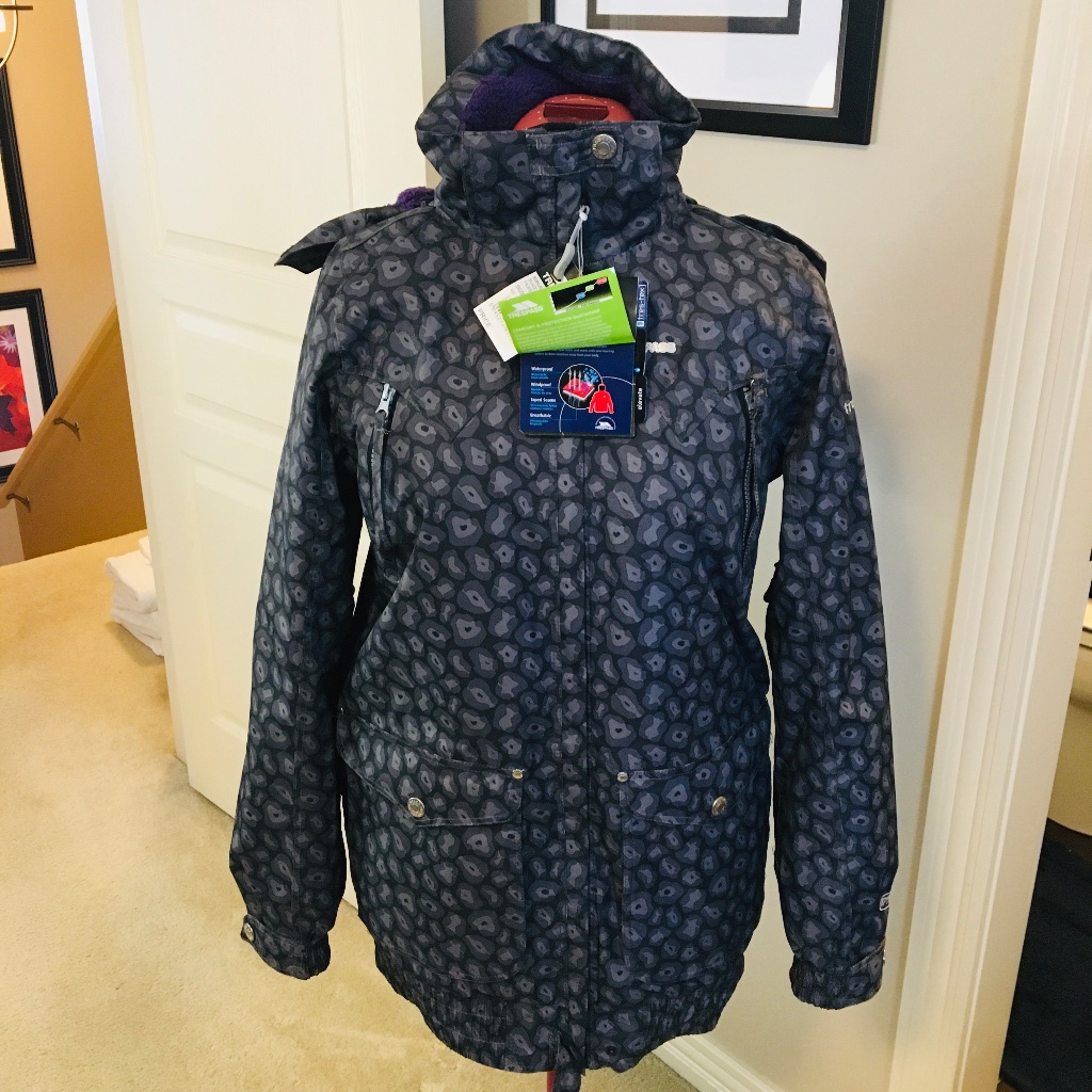 Bnwt Trespass Women's/Junior Ski Jacket Sz Xs